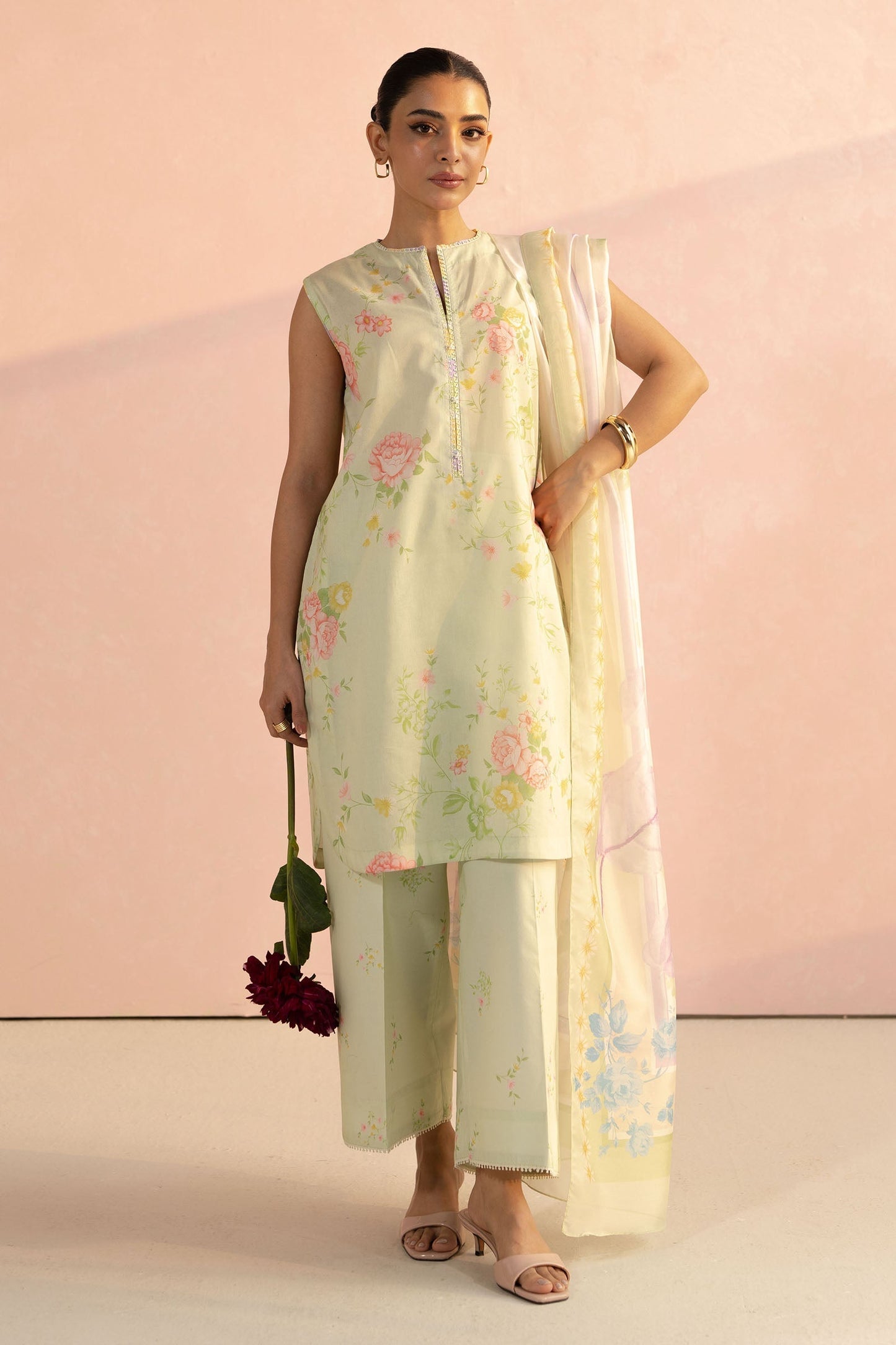 Zara Shahjahan | Coco Prints 25 | Mia-5A XS Pale Yellow Lawn