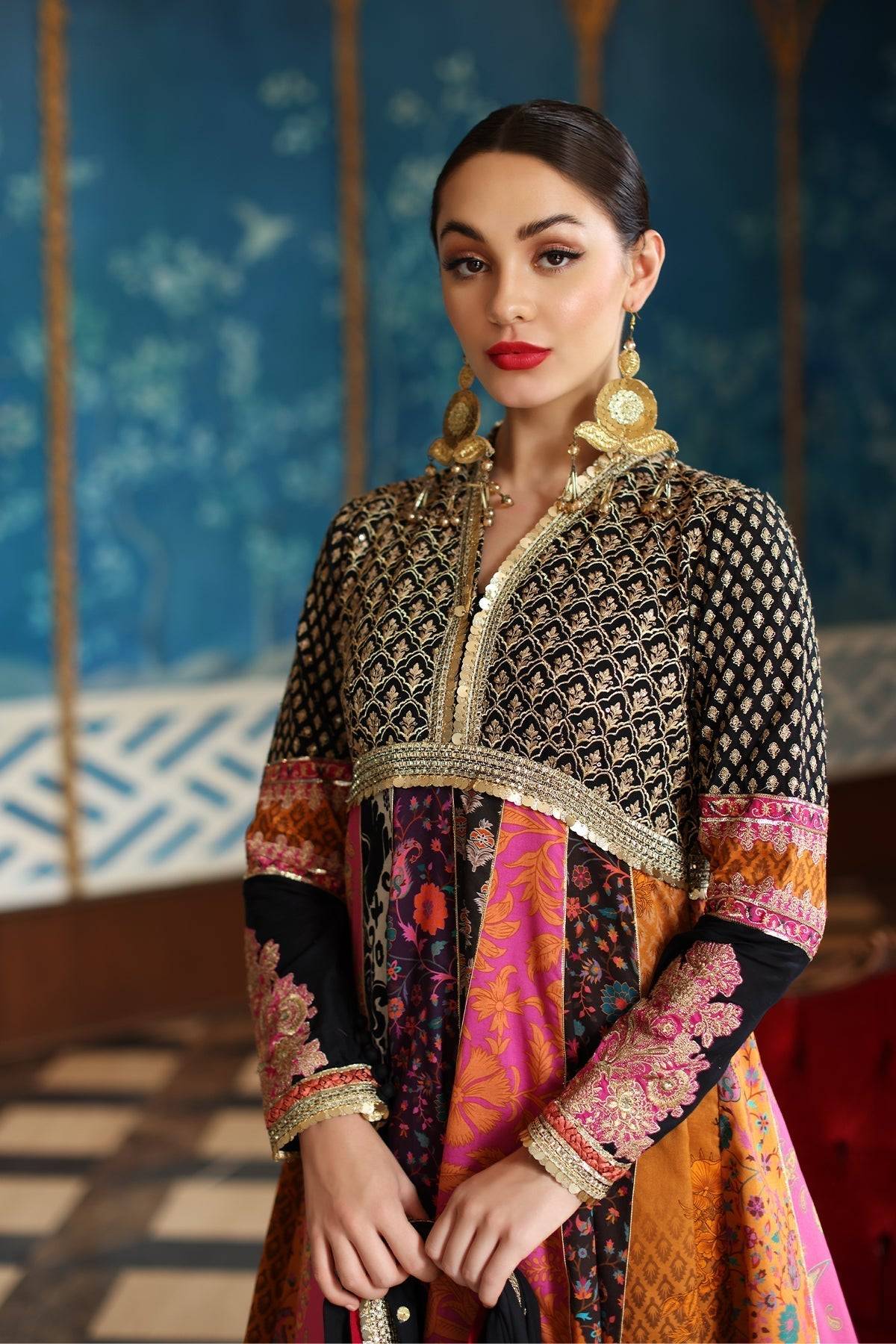 Mina Kashif | Festive Lawn | Misty - Pakistani Designer Dress - by Mina Kashif | Type: Luxury - 100% Original at Saira Sultan