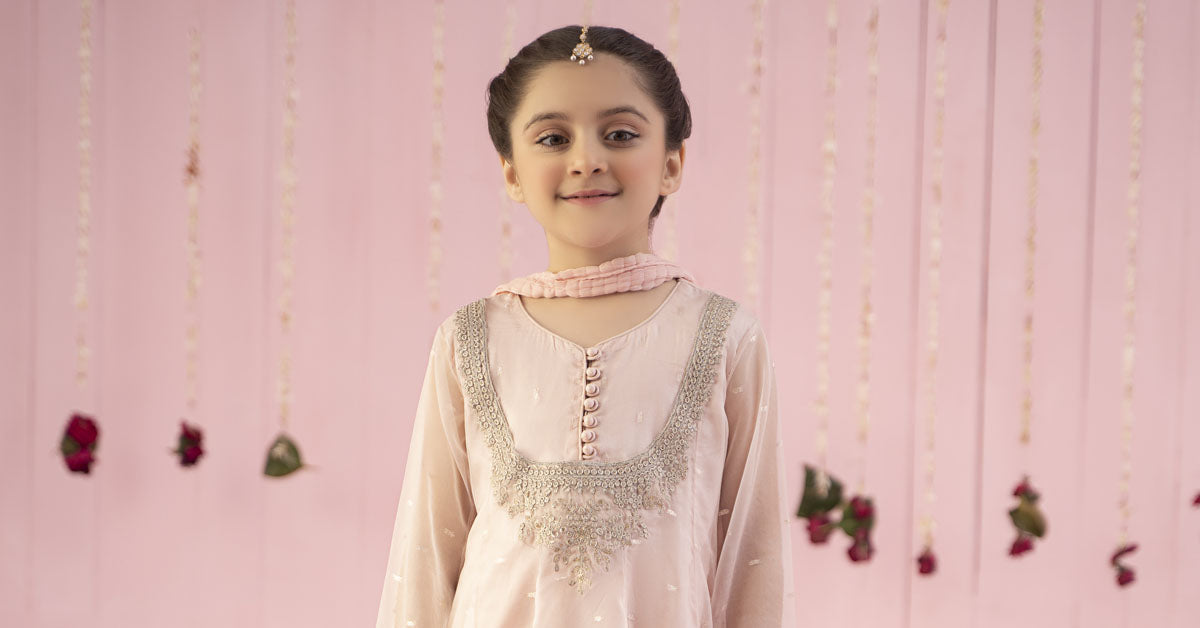 Maria B | 3 Piece Embroidered Organza Suit | MKS-EF24-19