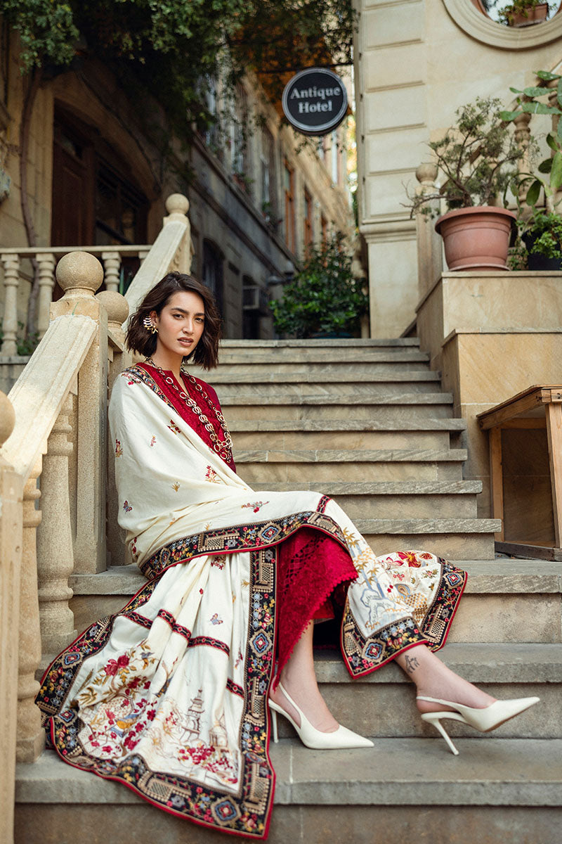 Mushq | Broadway Winter 24 | Flying Kiss - Pakistani Designer Dress - by Mushq | Type: Ladies Clothes - 100% Original at Saira Sultan