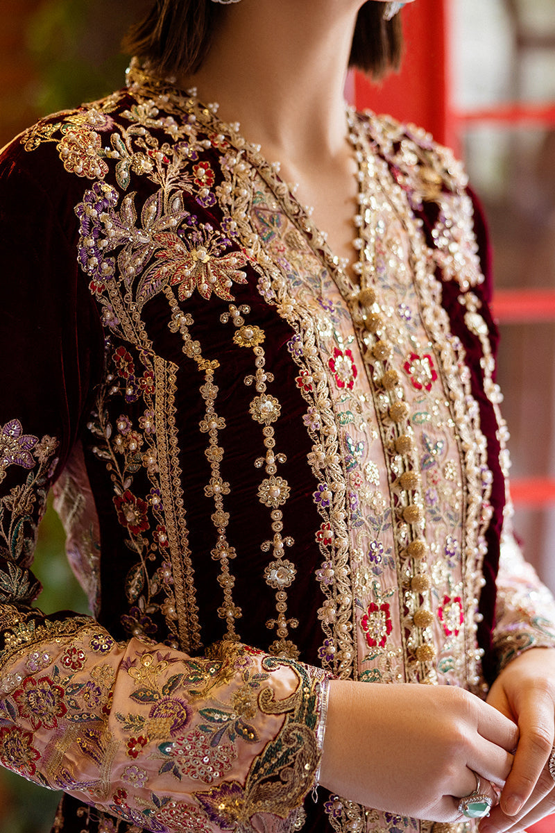 Mushq | Deja Vu Velvet | Sentimental Journey - Pakistani Designer Dress - by Mushq | Type: Ladies Clothes - 100% Original at Saira Sultan