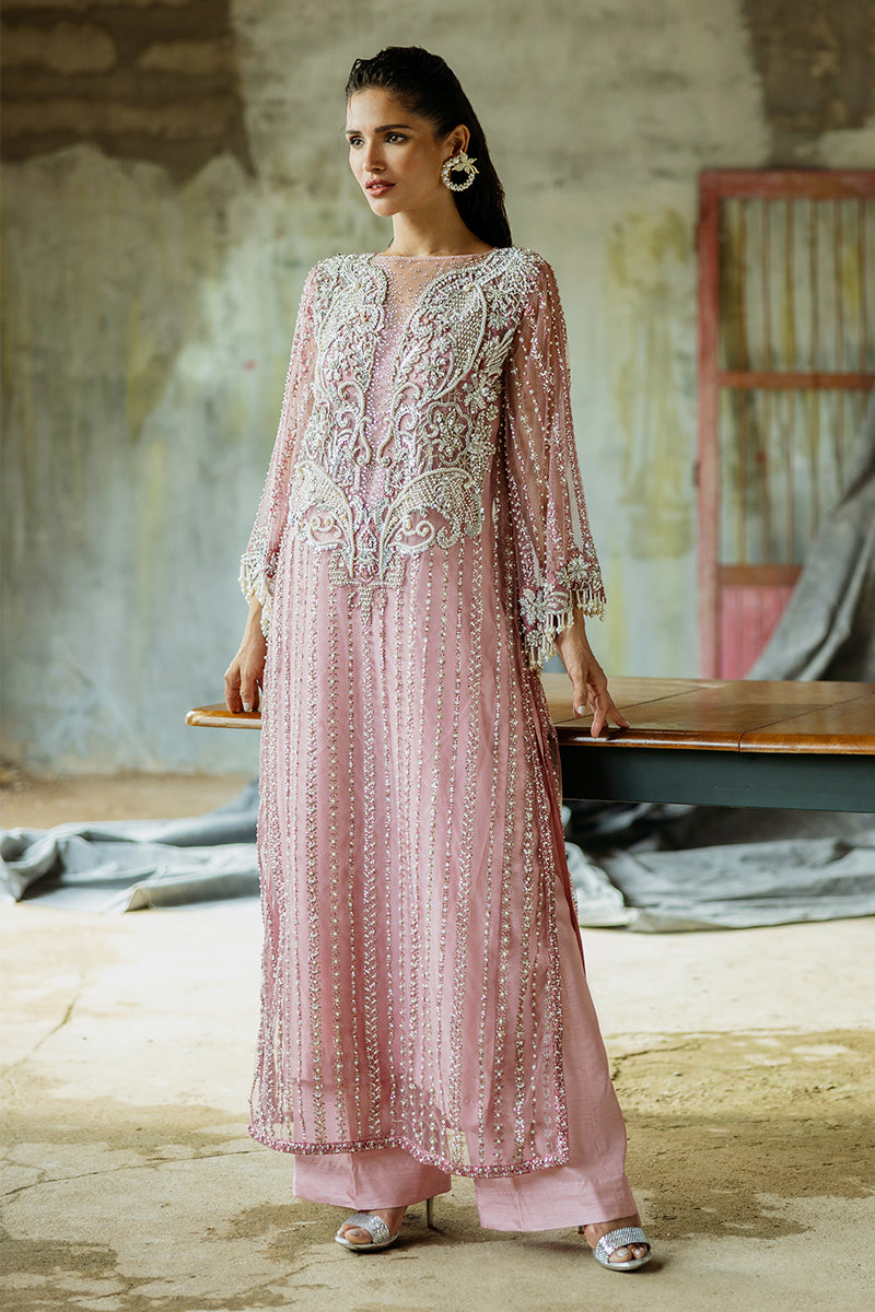 Mushq | Fleur Luxury Formals 24 | Lys XS Net Pink