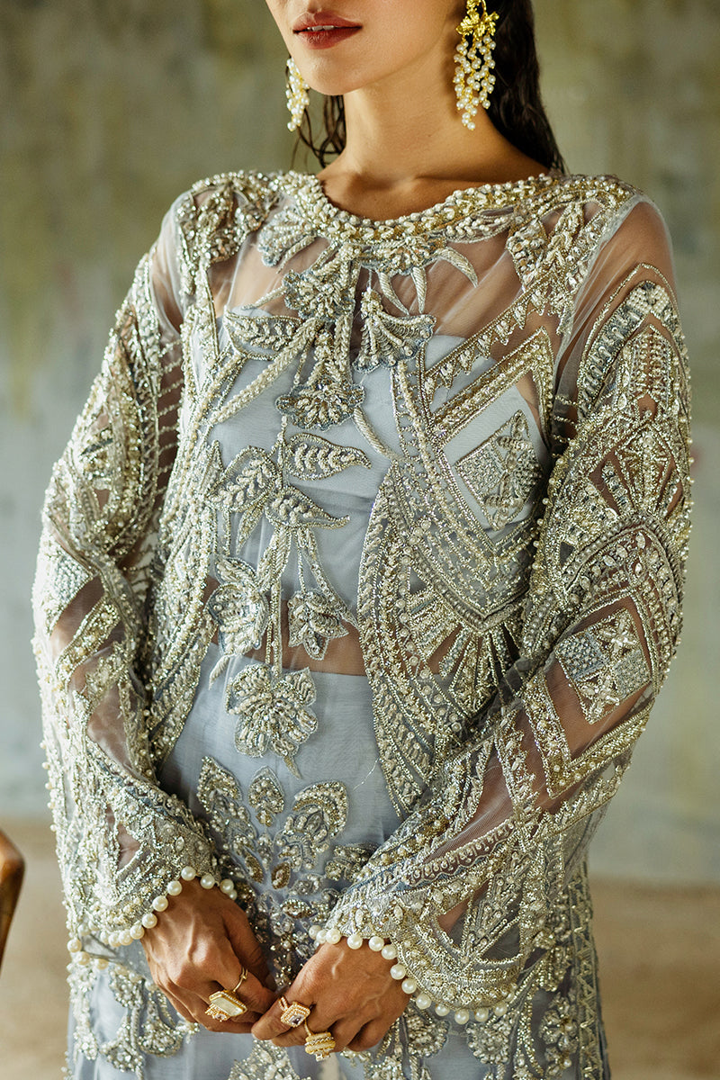 Mushq | Fleur Luxury Formals 24 | Pivoine S Net Ice Blue