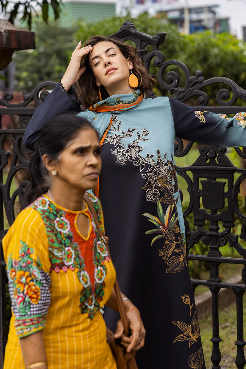 Mushq | La Dolce Hemline Prints 25 | Paula L Black Lawn