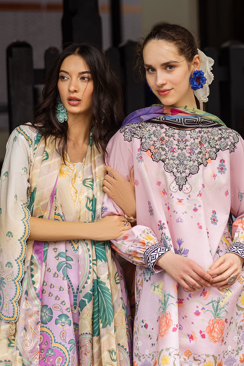 Mushq | La Dolce Hemline Prints 25 | Zoe XL Rose Pink Lawn