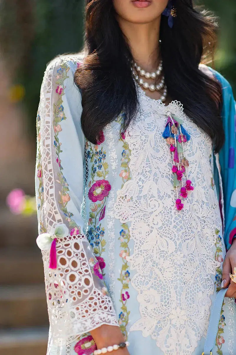 Mushq | Te Amo Luxury Lawn 24 | LUCCA LURE - Pakistani Designer Dress - by Mushq | Type: Luxury - 100% Original at Saira Sultan