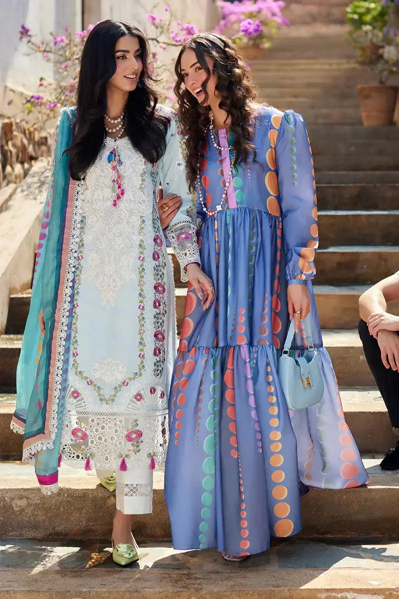 Mushq | Te Amo Luxury Lawn 24 | LUCCA LURE - Pakistani Designer Dress - by Mushq | Type: Luxury - 100% Original at Saira Sultan
