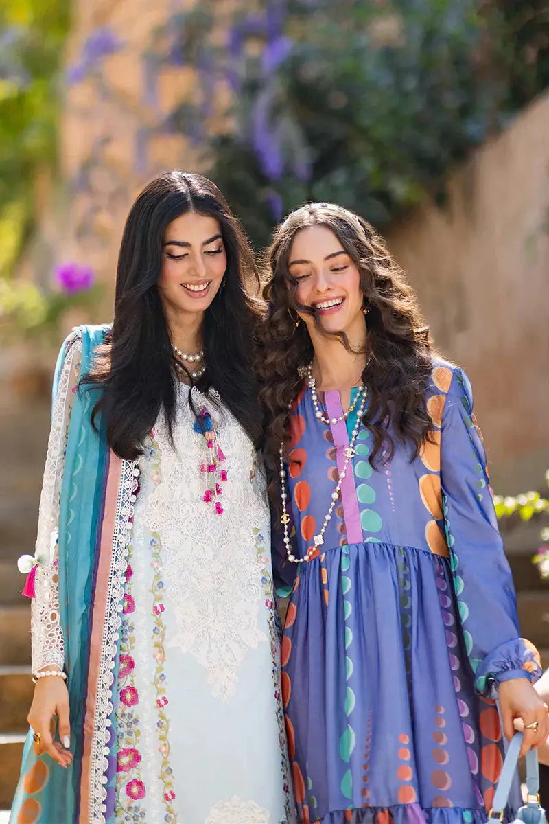 Mushq | Te Amo Luxury Lawn 24 | LUCCA LURE - Pakistani Designer Dress - by Mushq | Type: Luxury - 100% Original at Saira Sultan