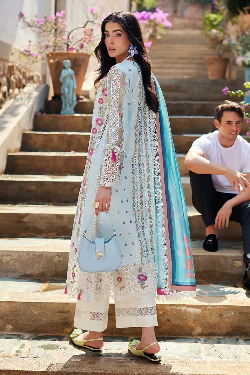Mushq | Te Amo Luxury Lawn 24 | LUCCA LURE - Pakistani Designer Dress - by Mushq | Type: Luxury - 100% Original at Saira Sultan