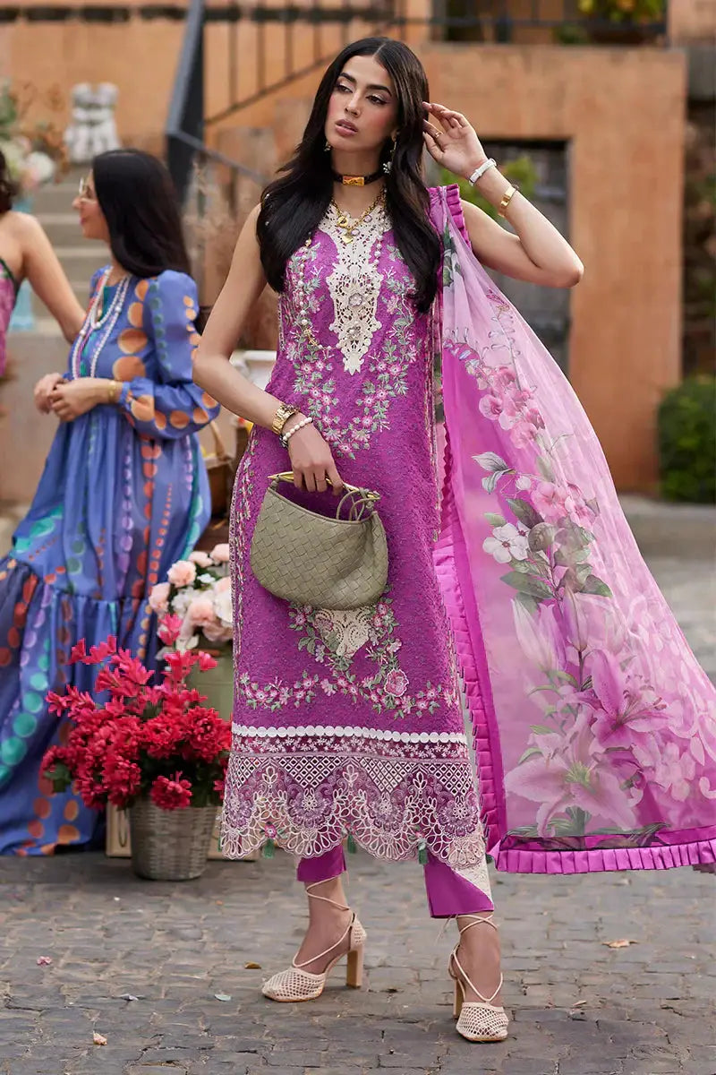 Mushq | Te Amo Luxury Lawn 24 | ROMA RAPTURE - Pakistani Designer Dress - by Mushq | Type: Luxury - 100% Original at Saira Sultan
