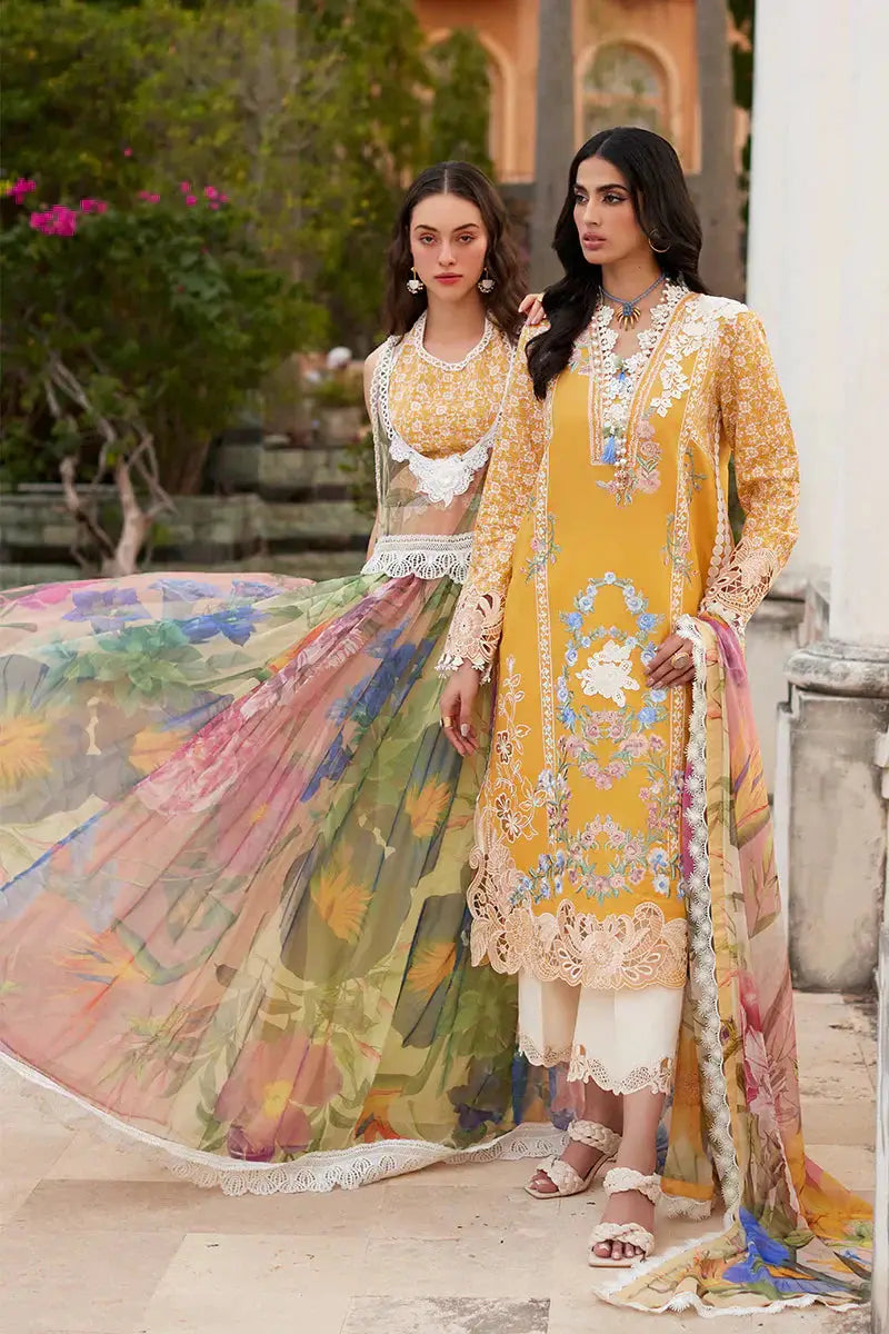 Mushq | Te Amo Luxury Lawn 24 | MILANO MODA - Pakistani Designer Dress - by Mushq | Type: Luxury - 100% Original at Saira Sultan