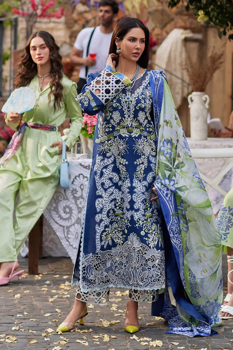 Mushq | Te Amo Luxury Lawn 24 | MODENA MAGIC - Pakistani Designer Dress - by Mushq | Type: Luxury - 100% Original at Saira Sultan