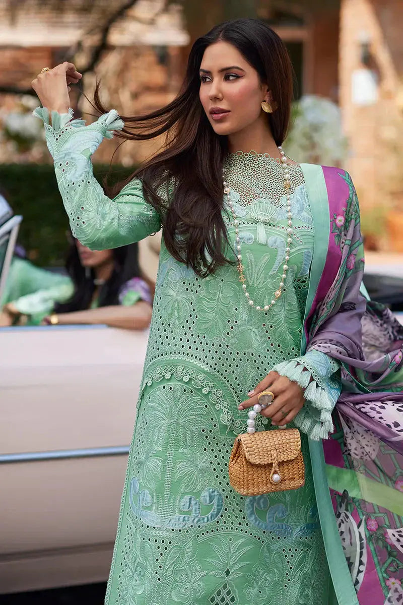 Mushq | Te Amo Luxury Lawn 24 | PIAZZA PANACHE - Pakistani Designer Dress - by Mushq | Type: Luxury - 100% Original at Saira Sultan