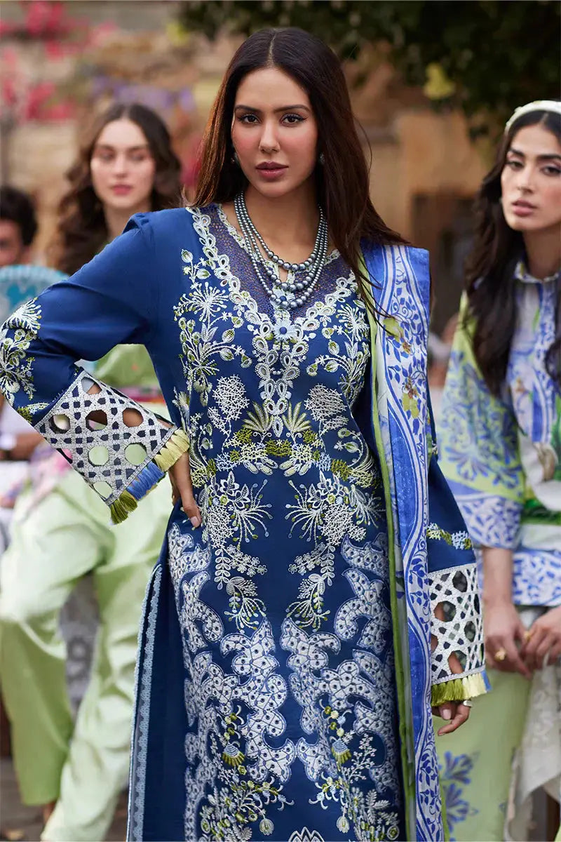 Mushq | Te Amo Luxury Lawn 24 | MODENA MAGIC - Pakistani Designer Dress - by Mushq | Type: Luxury - 100% Original at Saira Sultan