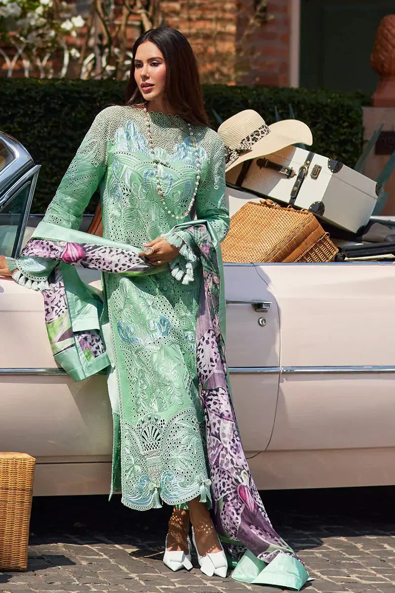 Mushq | Te Amo Luxury Lawn 24 | PIAZZA PANACHE - Pakistani Designer Dress - by Mushq | Type: Luxury - 100% Original at Saira Sultan