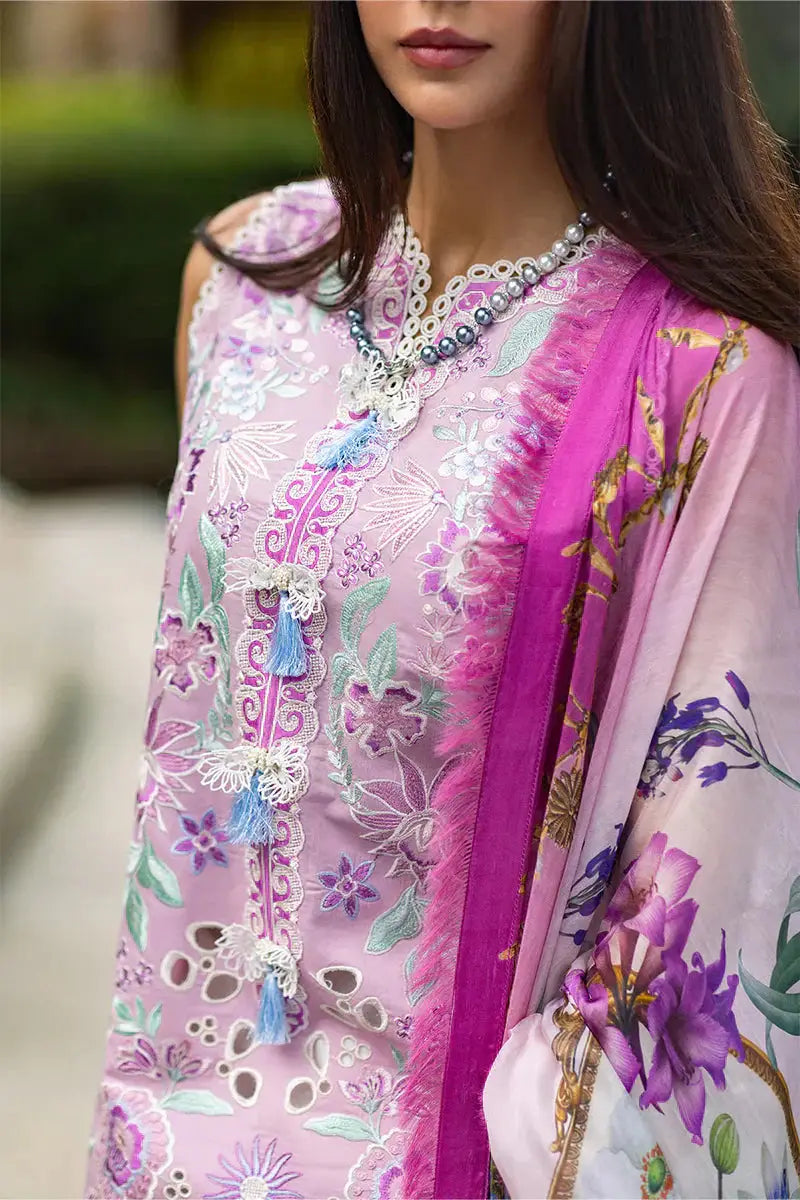 Mushq | Te Amo Luxury Lawn 24 | FLORENCE FINESSE - Pakistani Designer Dress - by Mushq | Type: Luxury - 100% Original at Saira Sultan