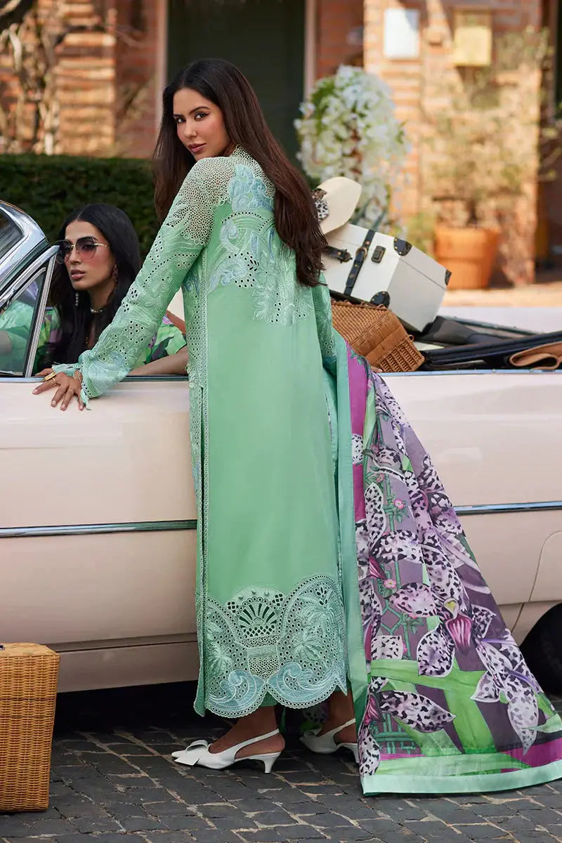 Mushq | Te Amo Luxury Lawn 24 | PIAZZA PANACHE - Pakistani Designer Dress - by Mushq | Type: Luxury - 100% Original at Saira Sultan