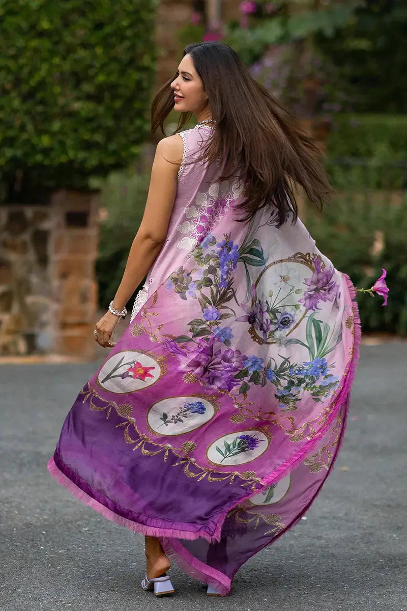Mushq | Te Amo Luxury Lawn 24 | FLORENCE FINESSE - Pakistani Designer Dress - by Mushq | Type: Luxury - 100% Original at Saira Sultan