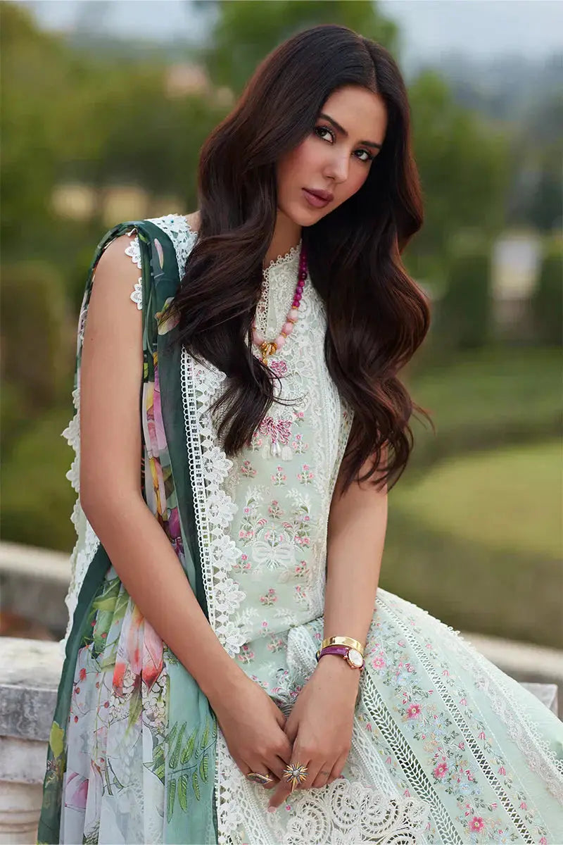 Mushq | Te Amo Luxury Lawn 24 | RAVENNA ROMANCE - Pakistani Designer Dress - by Mushq | Type: Luxury - 100% Original at Saira Sultan