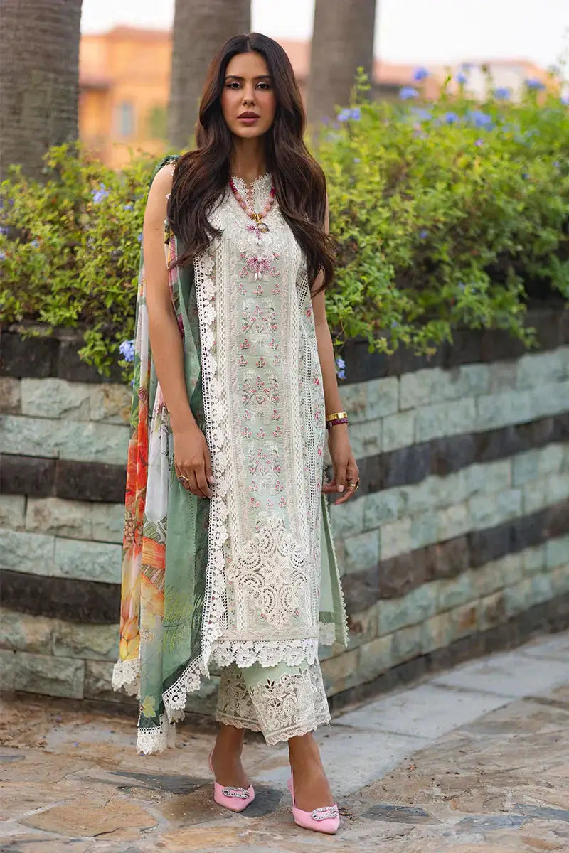 Mushq | Te Amo Luxury Lawn 24 | RAVENNA ROMANCE - Pakistani Designer Dress - by Mushq | Type: Luxury - 100% Original at Saira Sultan