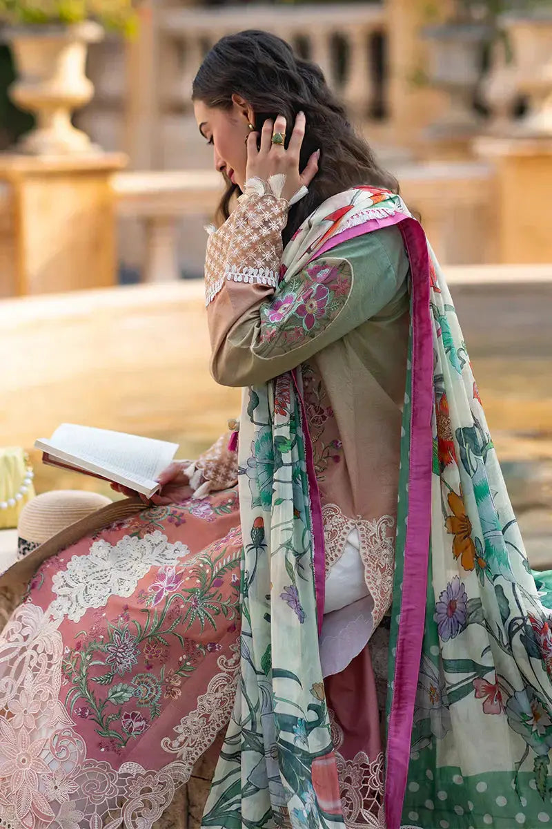 Mushq | Te Amo Luxury Lawn 24 | VENICE VERVE - Pakistani Designer Dress - by Mushq | Type: Luxury - 100% Original at Saira Sultan