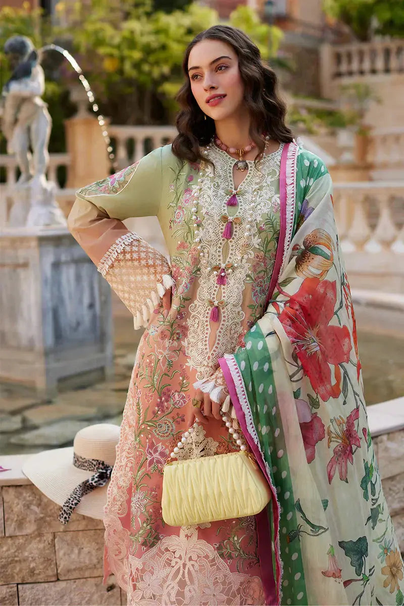 Mushq | Te Amo Luxury Lawn 24 | VENICE VERVE - Pakistani Designer Dress - by Mushq | Type: Luxury - 100% Original at Saira Sultan