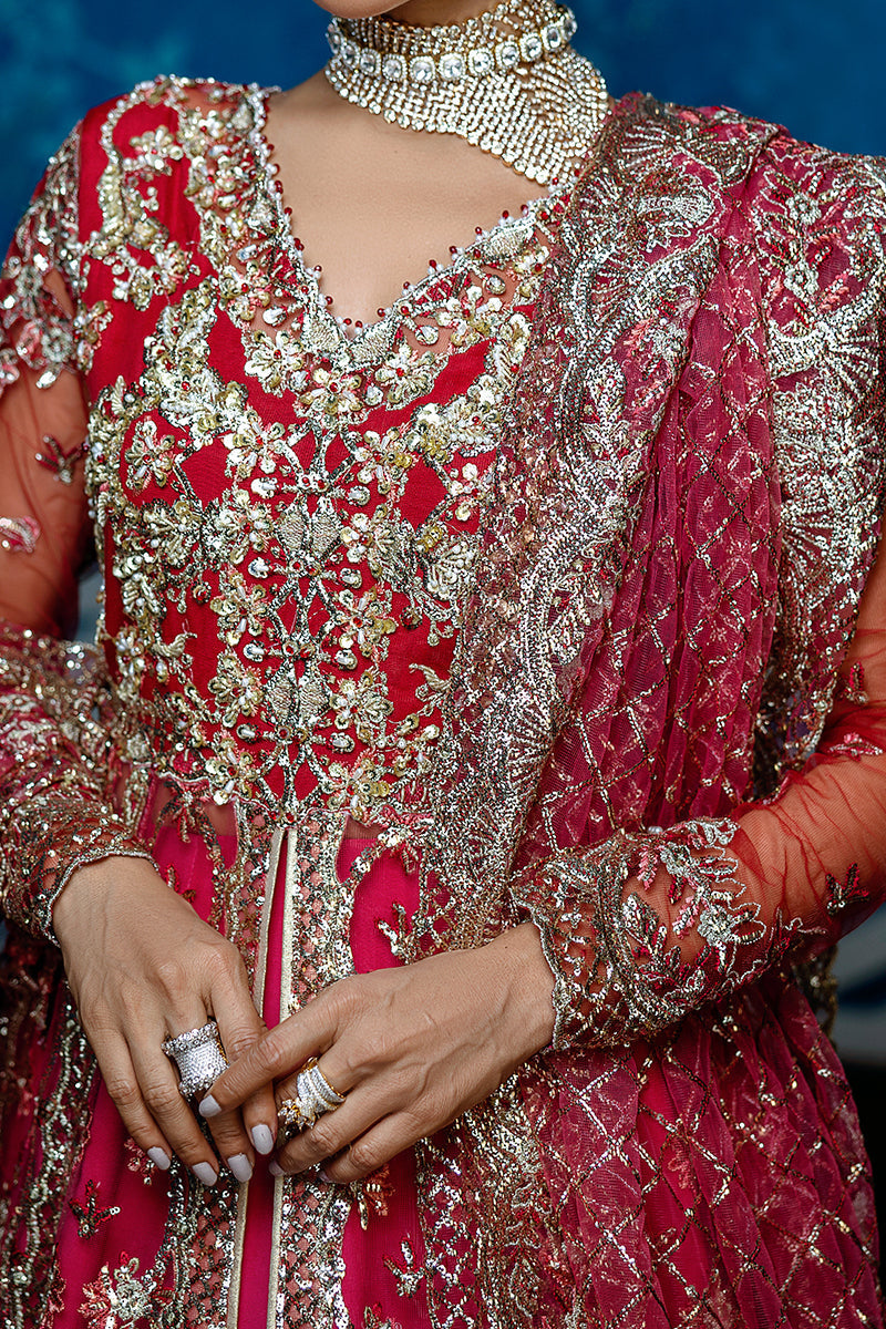 Mushq | Stardust Wedding Collection 24 | Red Carpet - Pakistani Designer Dress - by Mushq | Type: Ladies Clothes - 100% Original at Saira Sultan