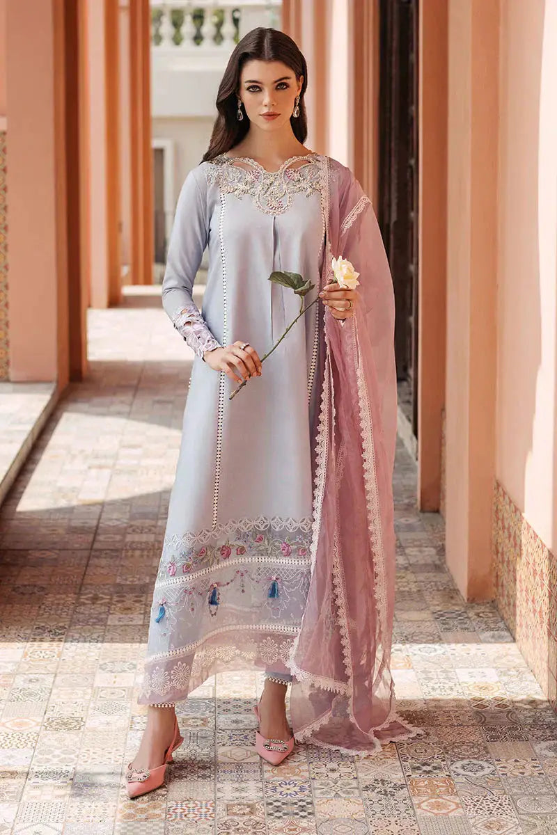 Mushq | Tehreem Luxury Pret 24 | CRYSTAL BLISS - Pakistani Designer Dress - by Mushq | Type: Luxury - 100% Original at Saira Sultan