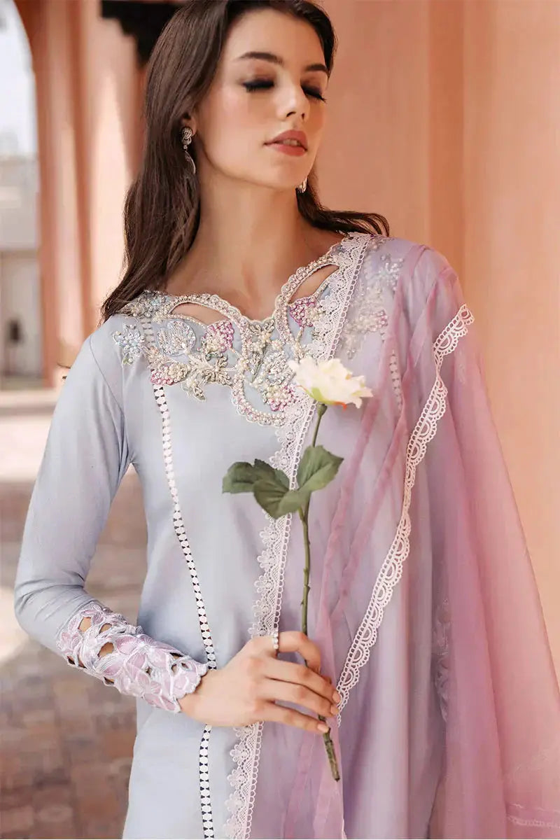 Mushq | Tehreem Luxury Pret 24 | CRYSTAL BLISS - Pakistani Designer Dress - by Mushq | Type: Luxury - 100% Original at Saira Sultan