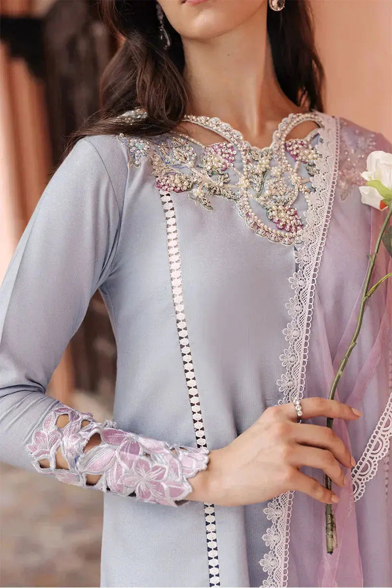 Mushq | Tehreem Luxury Pret 24 | CRYSTAL BLISS - Pakistani Designer Dress - by Mushq | Type: Luxury - 100% Original at Saira Sultan