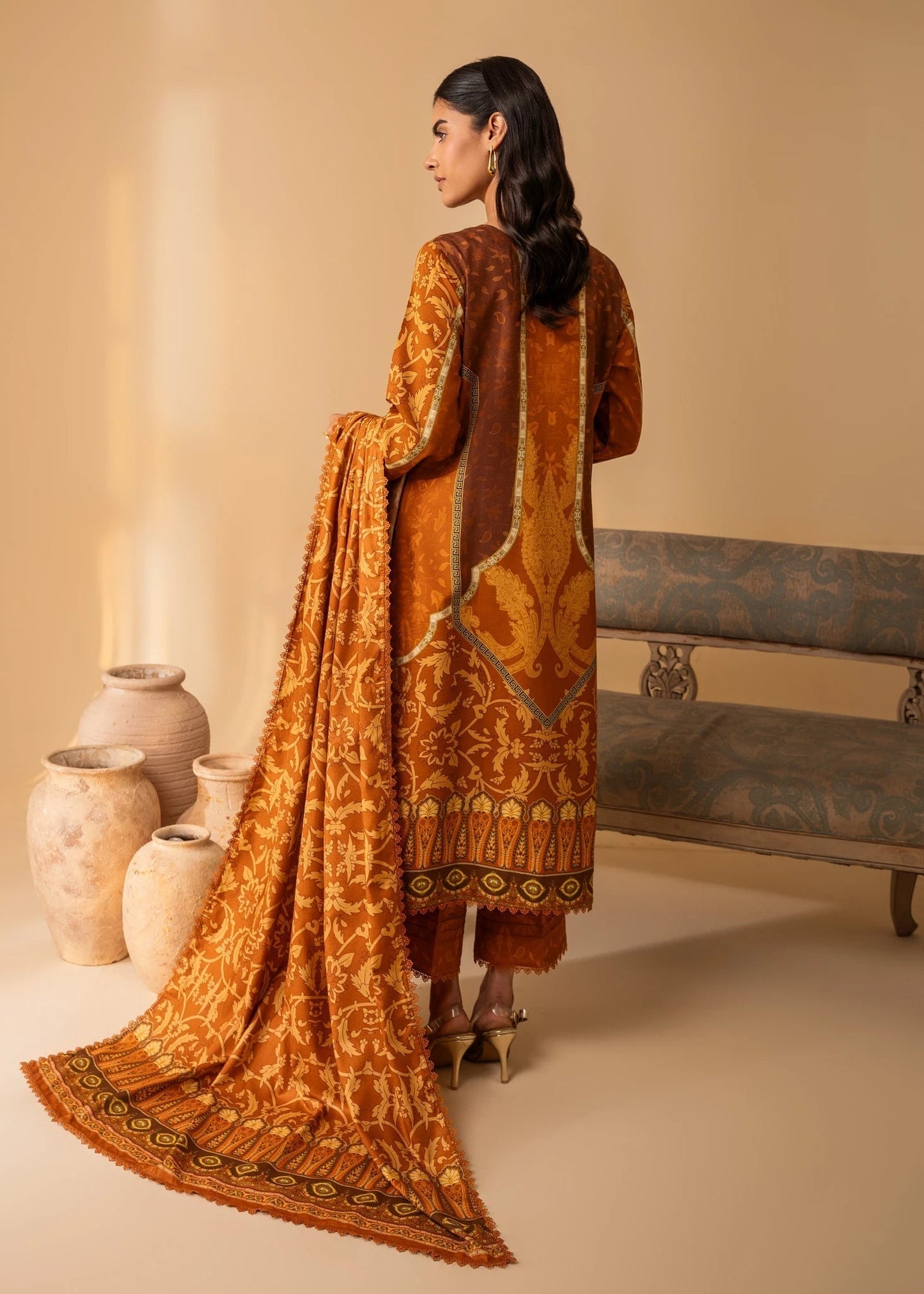 Nureh | Shades of Winter | LEILANI (AZ-04) - Pakistani Designer Dress - by Nureh | Type: Ladies Clothes - 100% Original at Saira Sultan