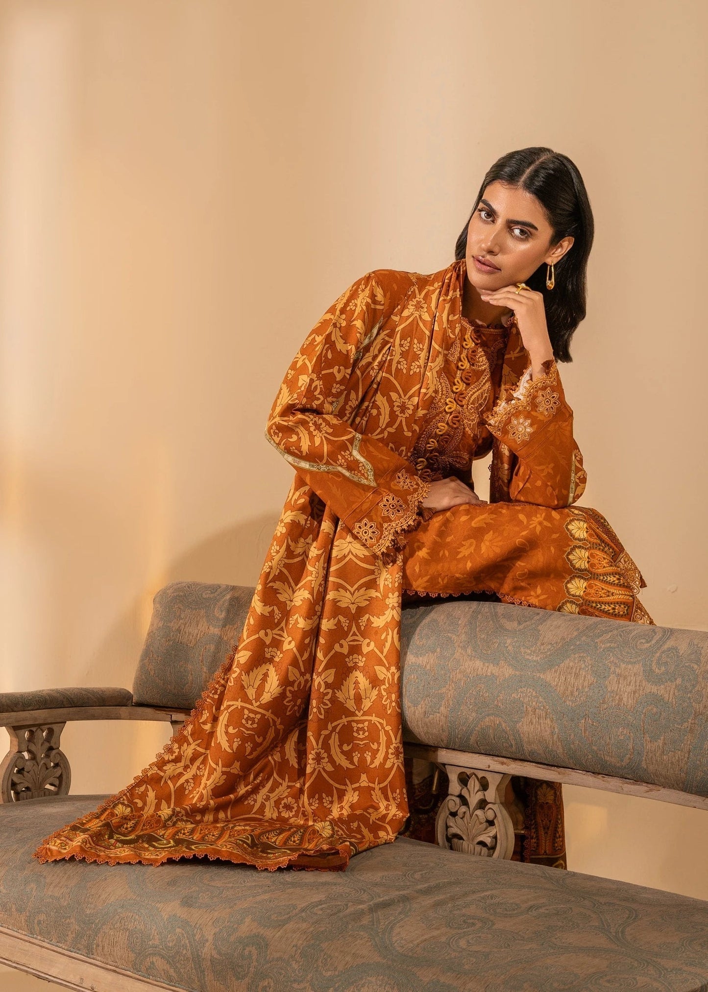 Nureh | Shades of Winter | LEILANI (AZ-04) - Pakistani Designer Dress - by Nureh | Type: Ladies Clothes - 100% Original at Saira Sultan