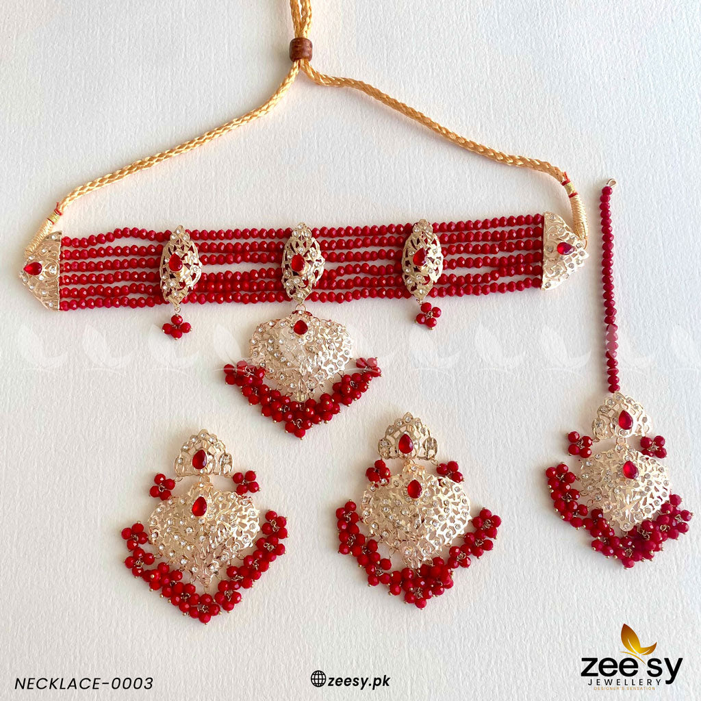 Necklace-0003 Red
