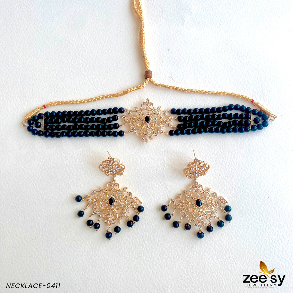 Necklace-0411 Black