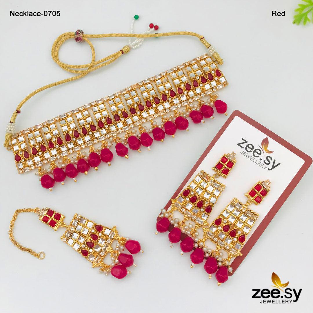 Necklace-0705 Red