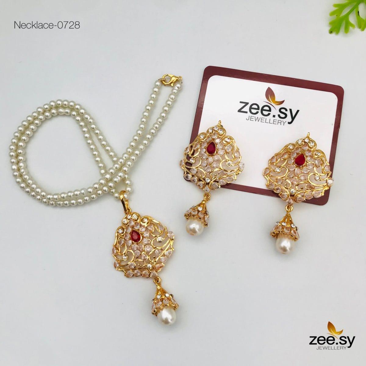 Necklace-0728 Red