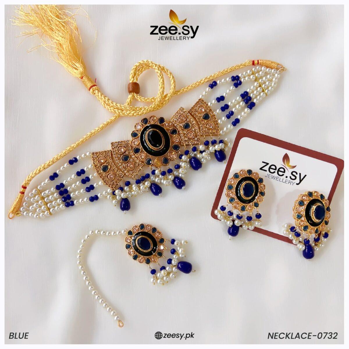 Necklace-0732 Blue