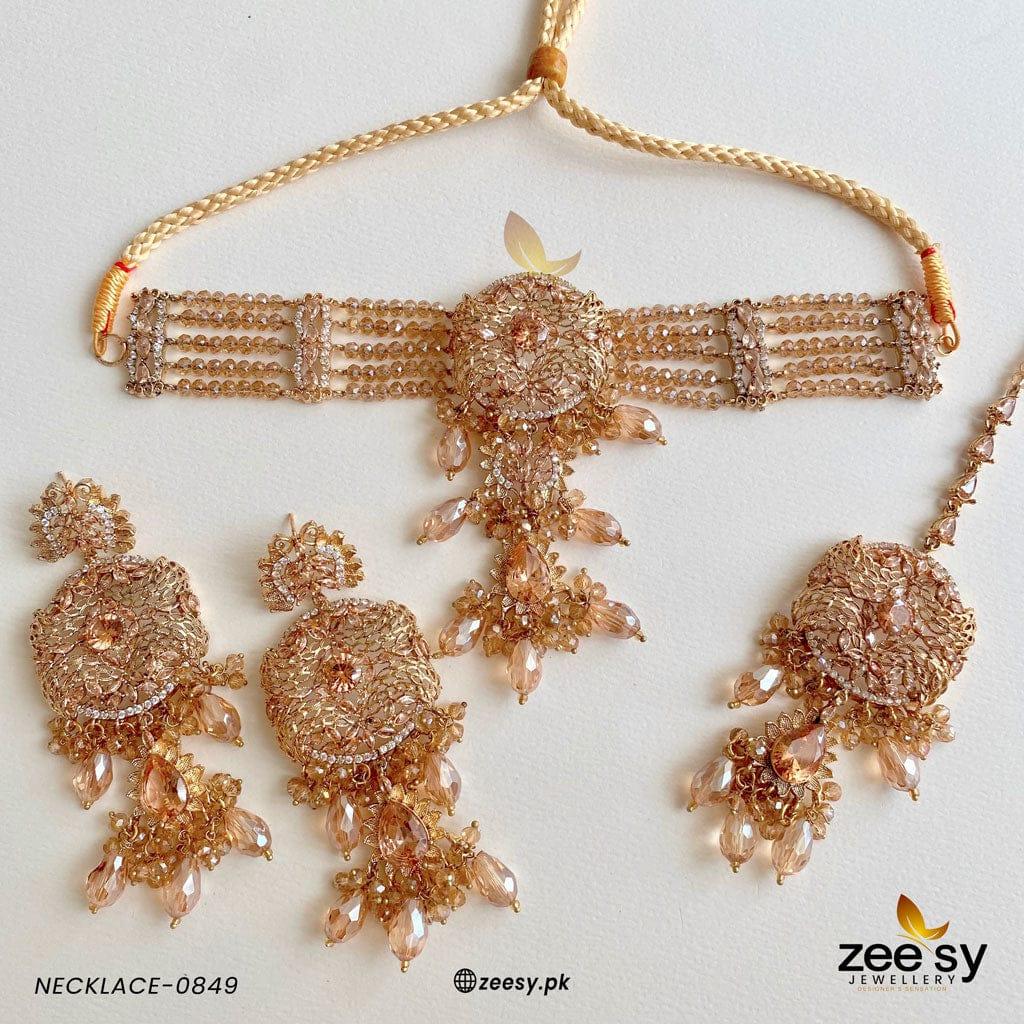 Necklace-0849 Champagne