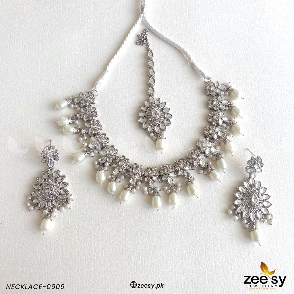 Necklace-0909 Silver