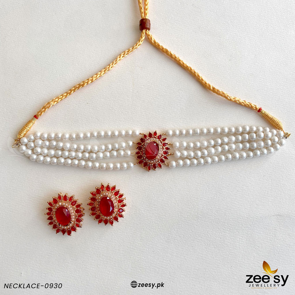 Necklace-0930 Red