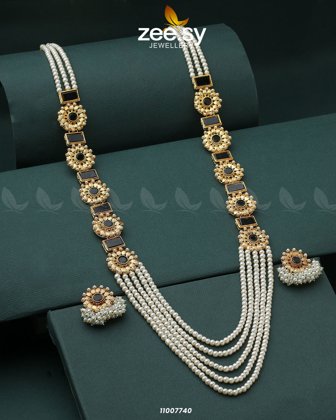 Mala Necklace-0944 Black