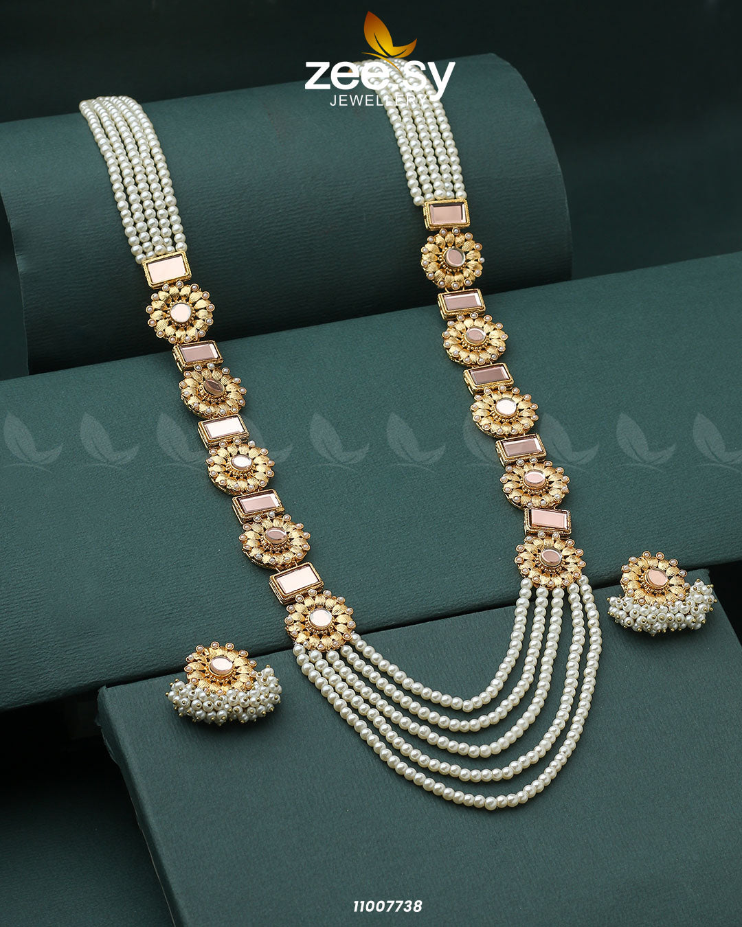 Mala Necklace-0944 Champagne