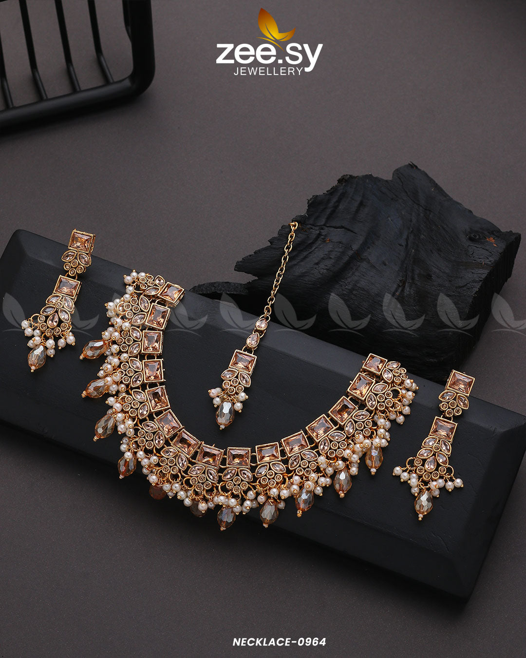 Necklace-0964 Champagne