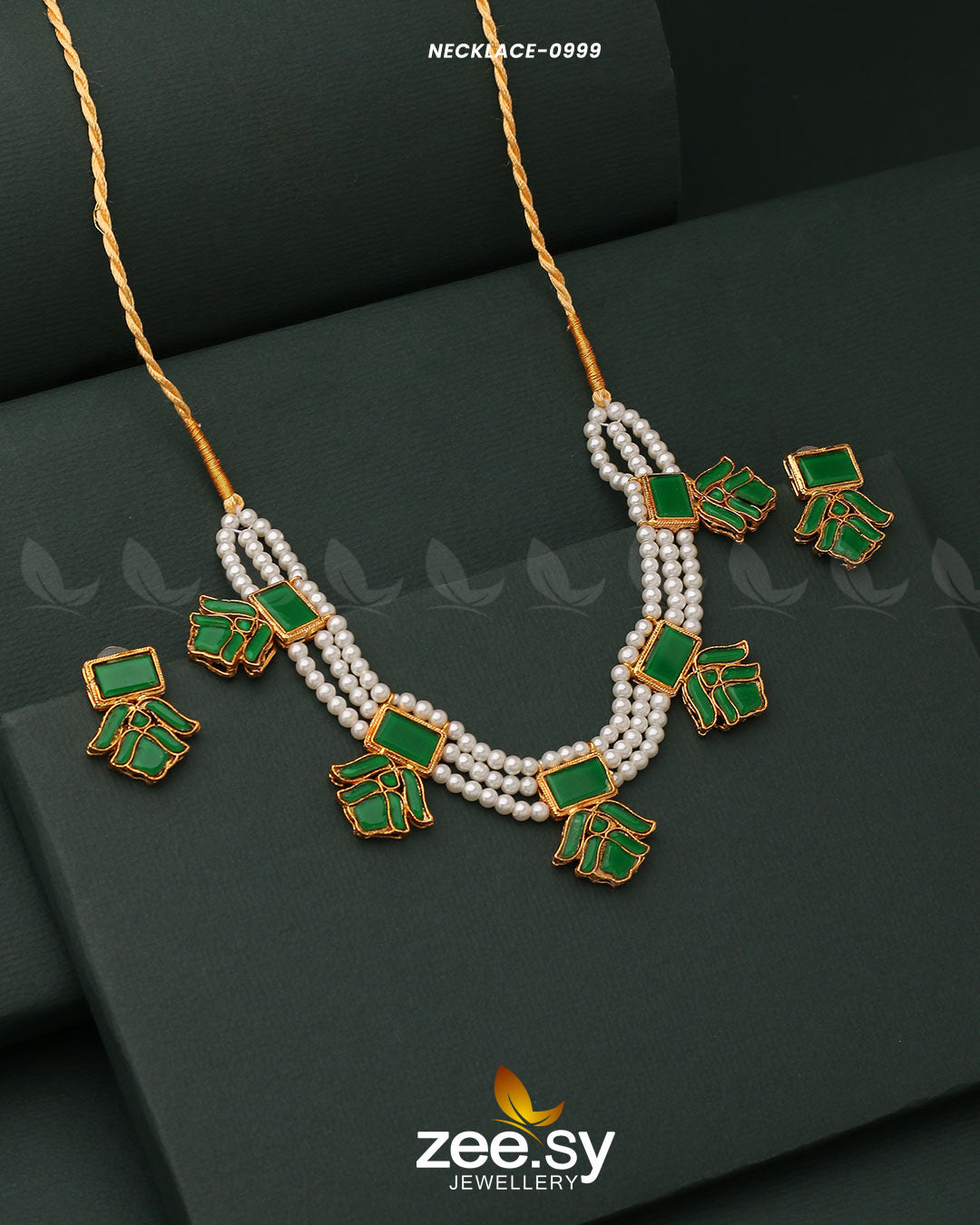 Necklace-0999 Green