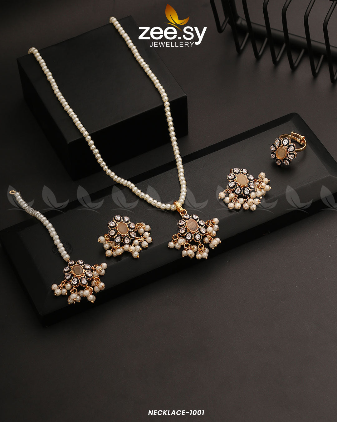 Necklace-1001 Champagne