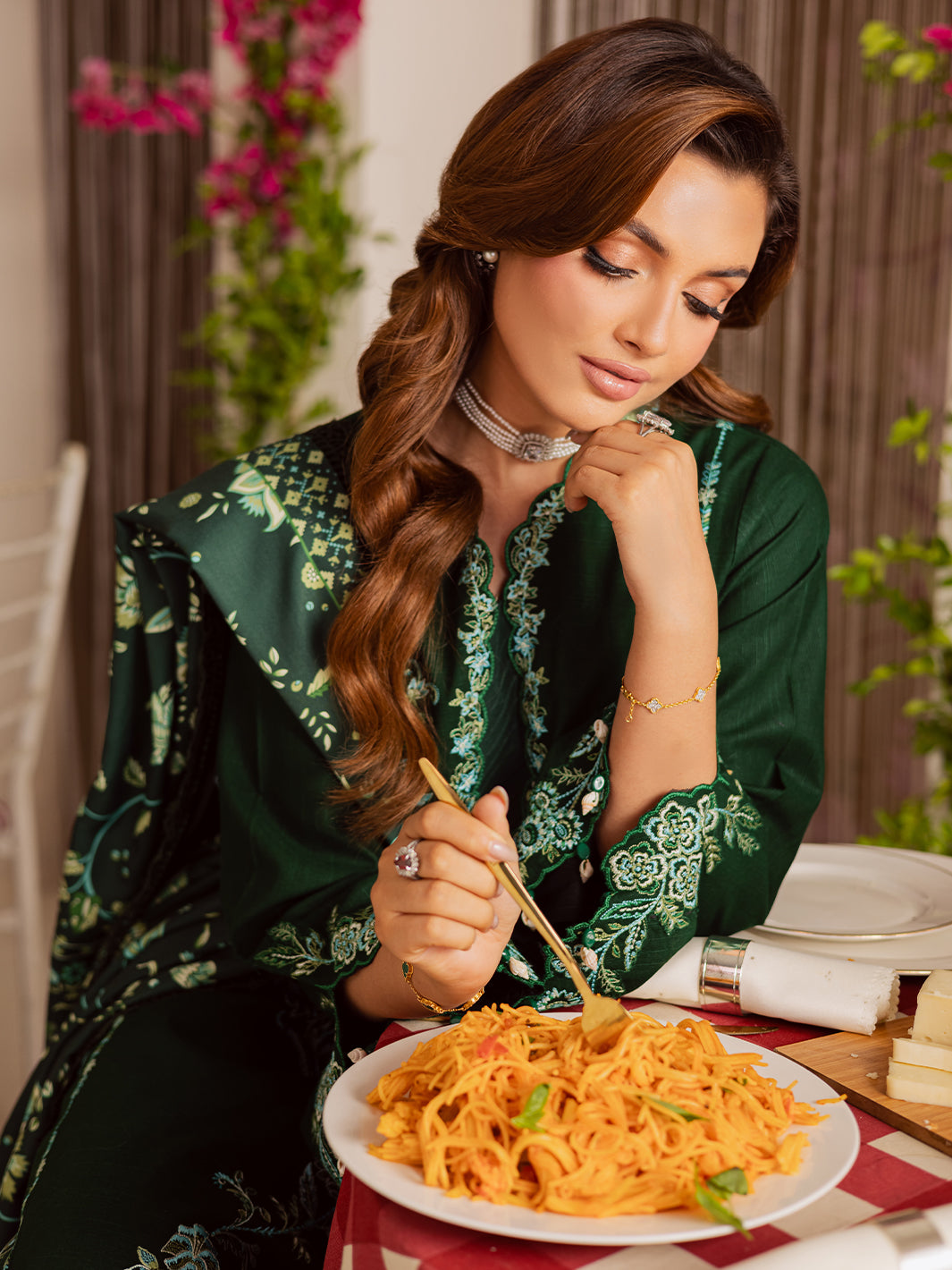 Mahnur | Nova Khaddar 25 | NK - 03 - Pakistani Designer Dress - by Mahnur - Type : Ladies Clothes - 100% Original at Saira Sultan