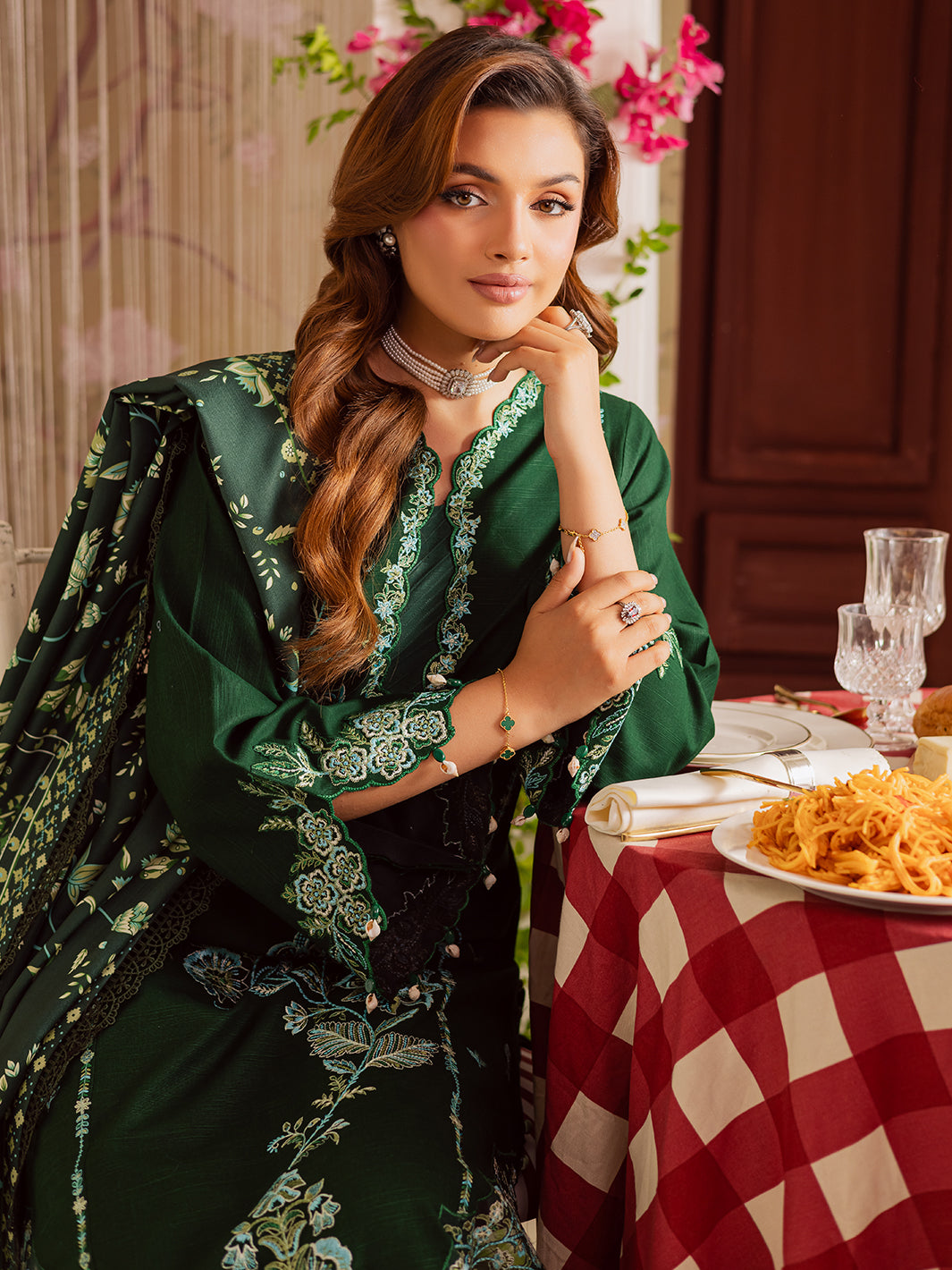 Mahnur | Nova Khaddar 25 | NK - 03 - Pakistani Designer Dress - by Mahnur - Type : Ladies Clothes - 100% Original at Saira Sultan