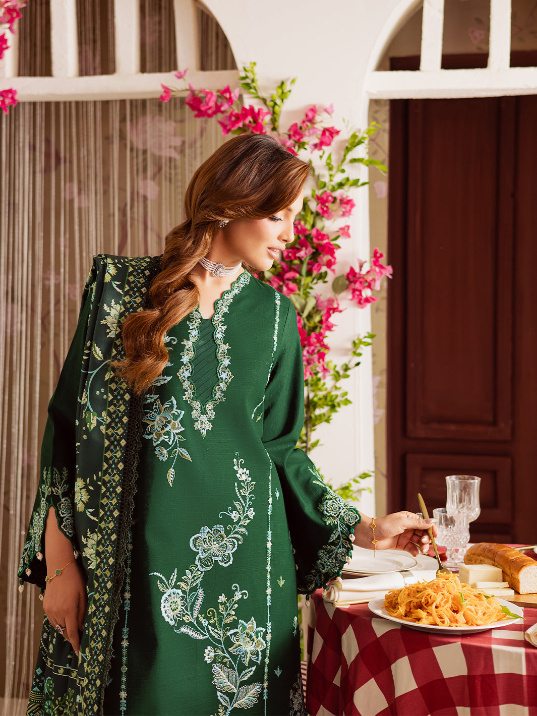 Mahnur | Nova Khaddar 25 | NK - 03 - Pakistani Designer Dress - by Mahnur - Type : Ladies Clothes - 100% Original at Saira Sultan