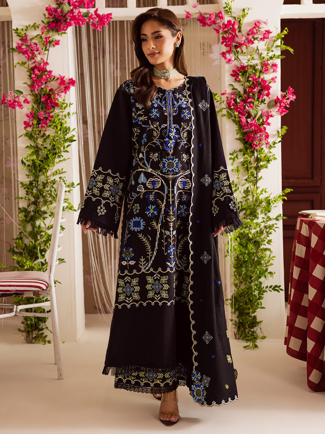 Mahnur | Nova Khaddar 25 | NK - 04 - Pakistani Designer Dress - by Mahnur - Type : Ladies Clothes - 100% Original at Saira Sultan