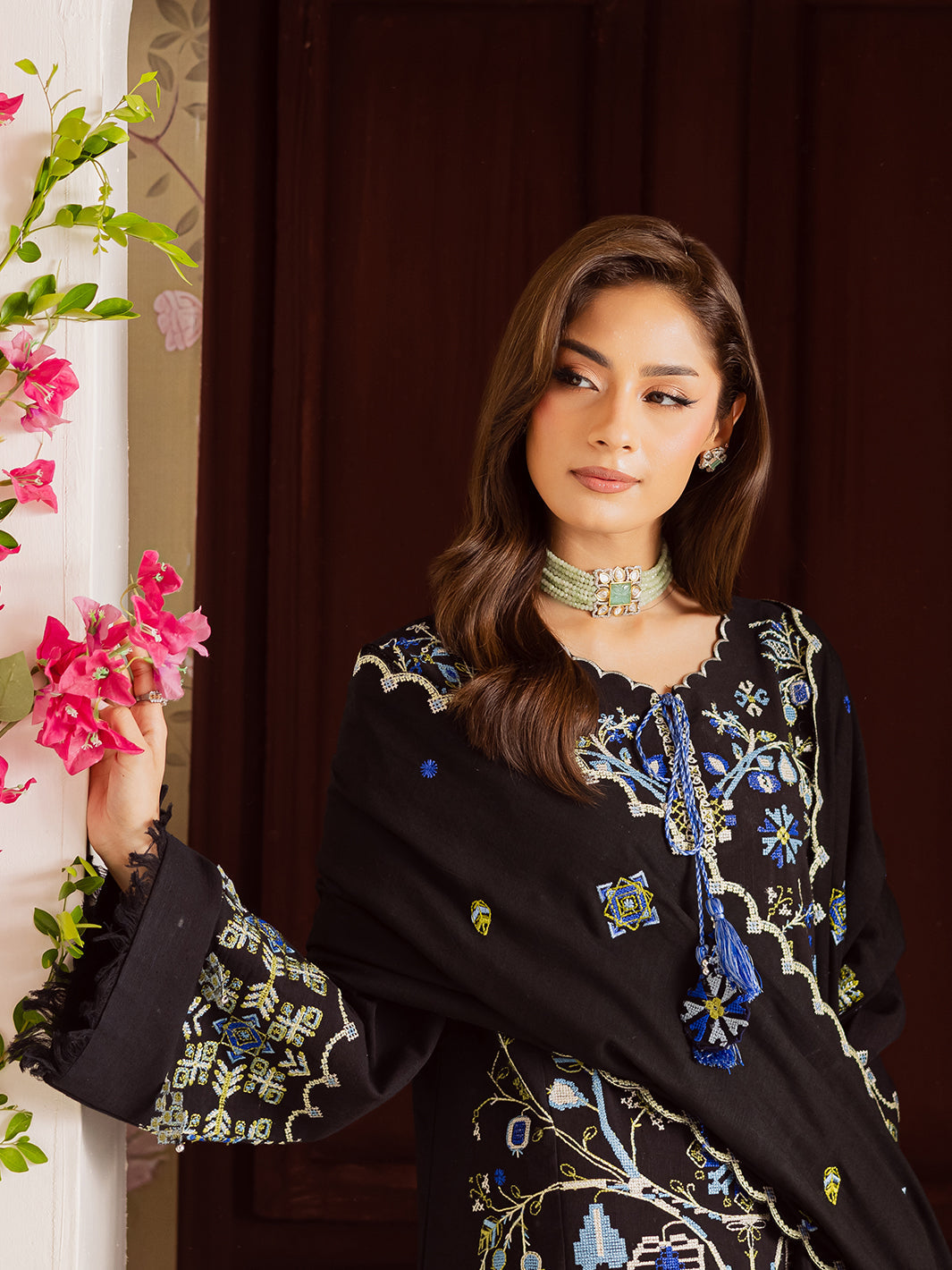 Mahnur | Nova Khaddar 25 | NK - 04 - Pakistani Designer Dress - by Mahnur - Type : Ladies Clothes - 100% Original at Saira Sultan